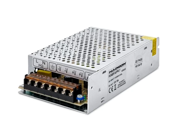 24V 5A 120W Led Ve Kamera Adaptörü - Gümüş B2884