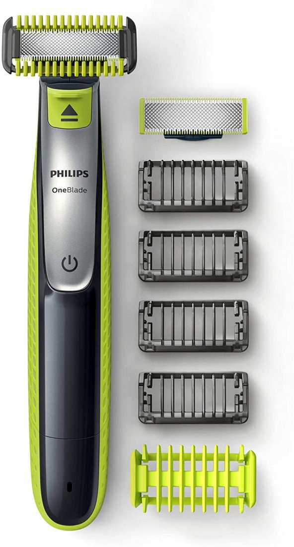 Philips QP2630 / 30 OneBlade Face   Body, 2 bıçak, 4 sakal tarağı, 1 vücut tarağı dahildir - 1