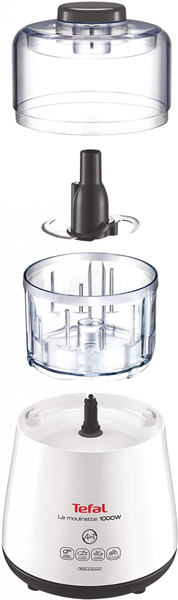 Tefal DPA130 La Moulinette 1000 W Doğrayıcı Beyaz - 2