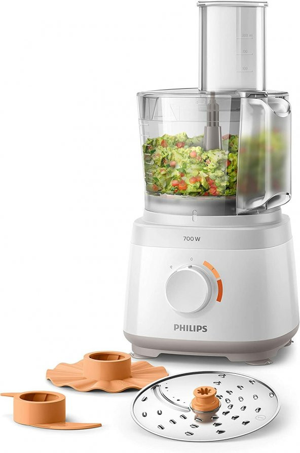 Philips HR7310/00 günlük mutfak robotu (700 W, 16 fonksiyon,