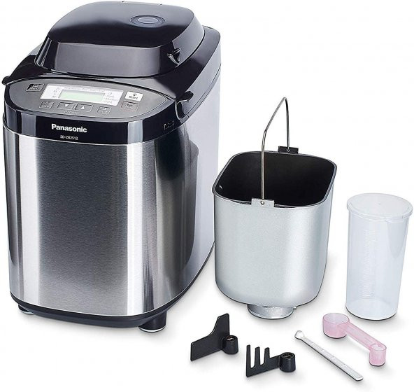 Panasonic SD-ZB2512 Ekmek Yapma Makinesi / 33 Pişirme Programı / Paslanmaz Çelik