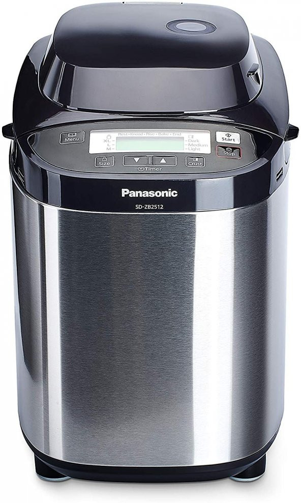 Panasonic SD-ZB2512 Ekmek Yapma Makinesi / 33 Pişirme Programı / Paslanmaz Çelik - 2