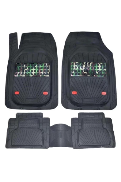 HYUNDAI SANTA FE 2006-2012 İcon Kamuflaj Oto Paspas Seti ürün görseli 1