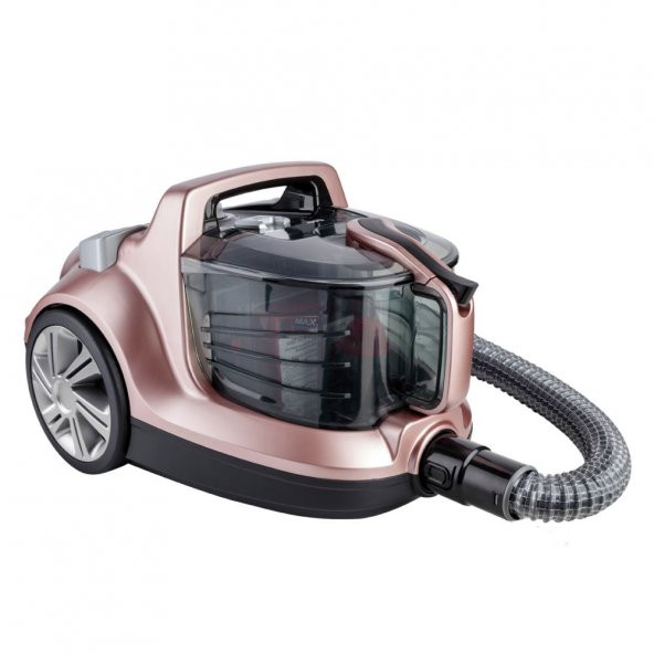 Fakir Veyron Turbo XL 750 W Toz Torbasız Elektrikli Süpürge Rose