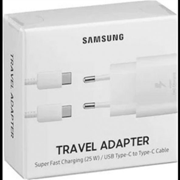 Samsung TA800X Fast Charging 25W Type-C Çıkışlı Kablolu Şarj Aleti Beyaz (Samsung Türkiye Garantili) - Resim 5