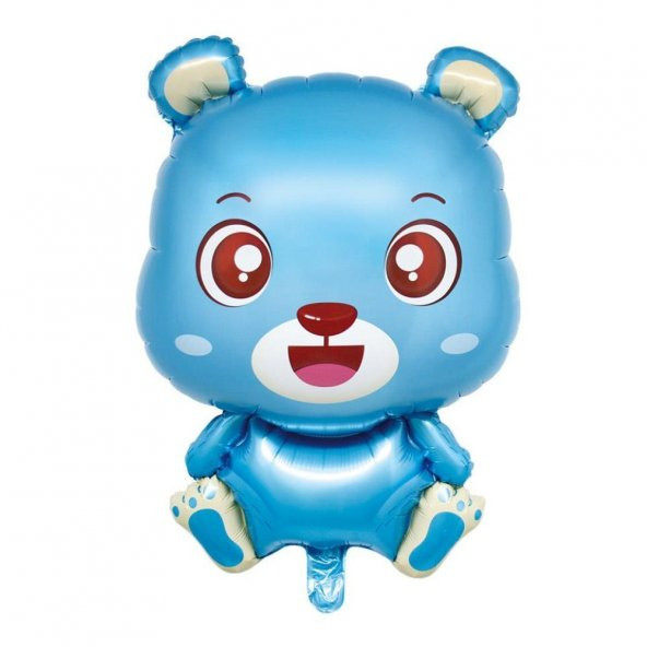 Mavi Ayıcık Folyo Balon