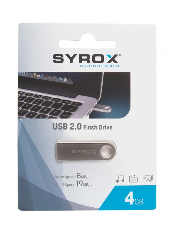 Syrox SYX-USB-04 4 GB Usb 2.0 Flash Bellek - 2