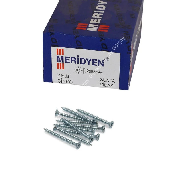 Meridyen Sunta Vidası 3.0x25mm 1000 Adet ürün görseli