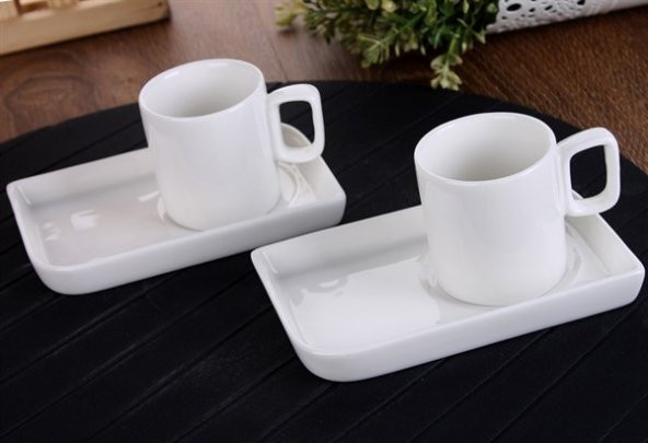 Seramikci Porselen 2 Li Kahve Fincan Seti G1940 - 2