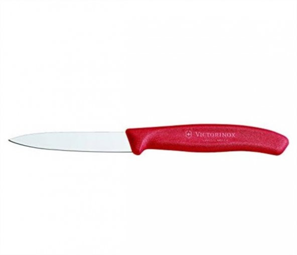 Seramikci Vıctorınox Soyma Bıçağı 8cm Sivri Kırmızı