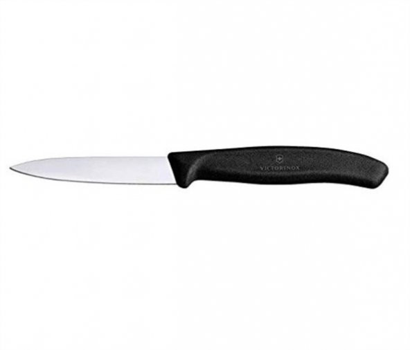 Seramikci Vıctorınox Soyma Bıçağı 8cm Sivri Siyah
