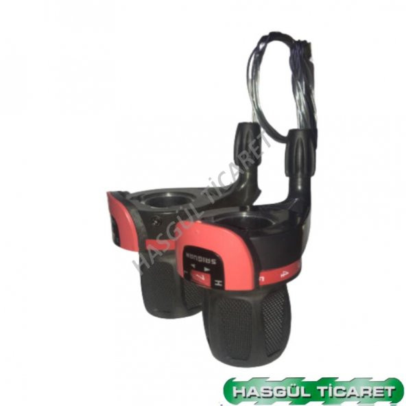 Hsgl Bisiklet Vites Kolu 3x7 Göstergeli Kırmızı Dış Kablo Takım Bisiklet Vites Değiştiren Yol Şehir Dağ Bisikleti Bisiklet Yedek Parça - 2