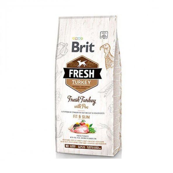 Brit Fresh Hindili ve Bezelyeli Yetişkin Köpek Maması 12 Kg - 11
