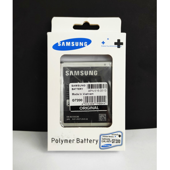 Samsung Galaxy Grand Max G720 Eb-bg720cbc Orjinal Batarya Pil A++ Lityum Iyon Pil