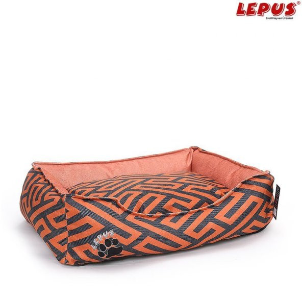 Lepus Premium Köpek Yatağı Taba M 60x44x22h cm