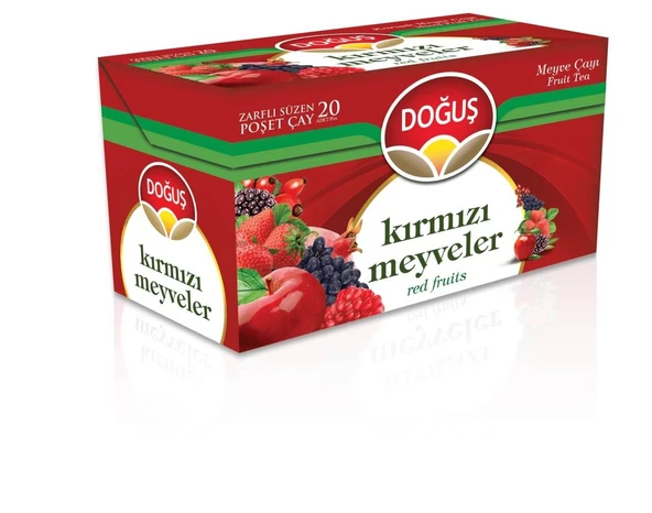 Kırmızı Meyveler Çay 20X2 Gram