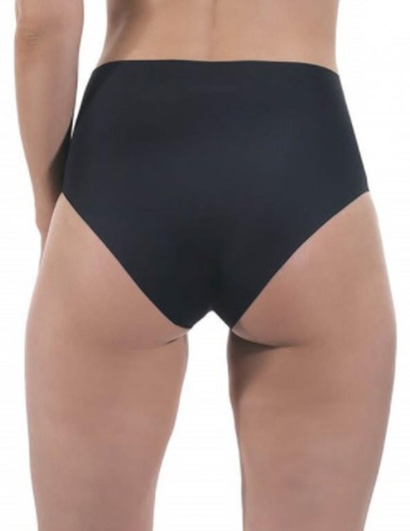 Nipora Kadın Yüksek Bel Lazer Kesim Bikini Tip Külot 3'lü 0296 - 3