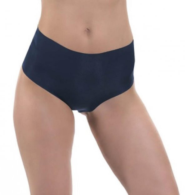 Nipora Kadın Yüksek Bel Lazer Kesim Bikini Tip Külot 3'lü 0296 - 6