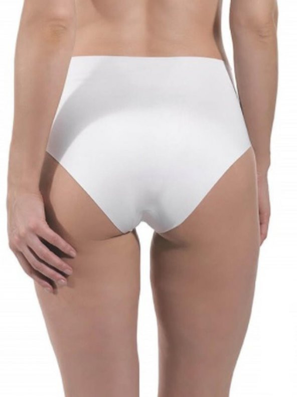 Nipora Kadın Yüksek Bel Lazer Kesim Bikini Tip Külot 3'lü 0296 - 7