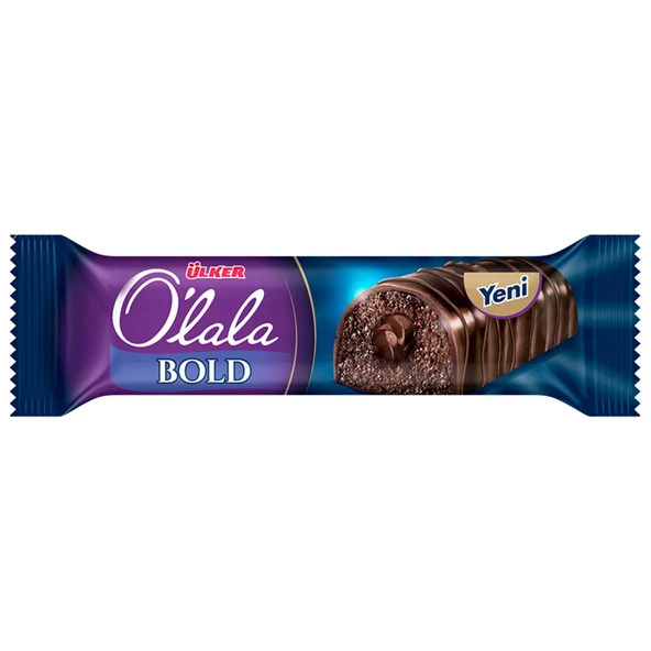 Ülker Olala Bold Bitter Çikolatalı Bar Kek 43g 18 Adet - Resim 2