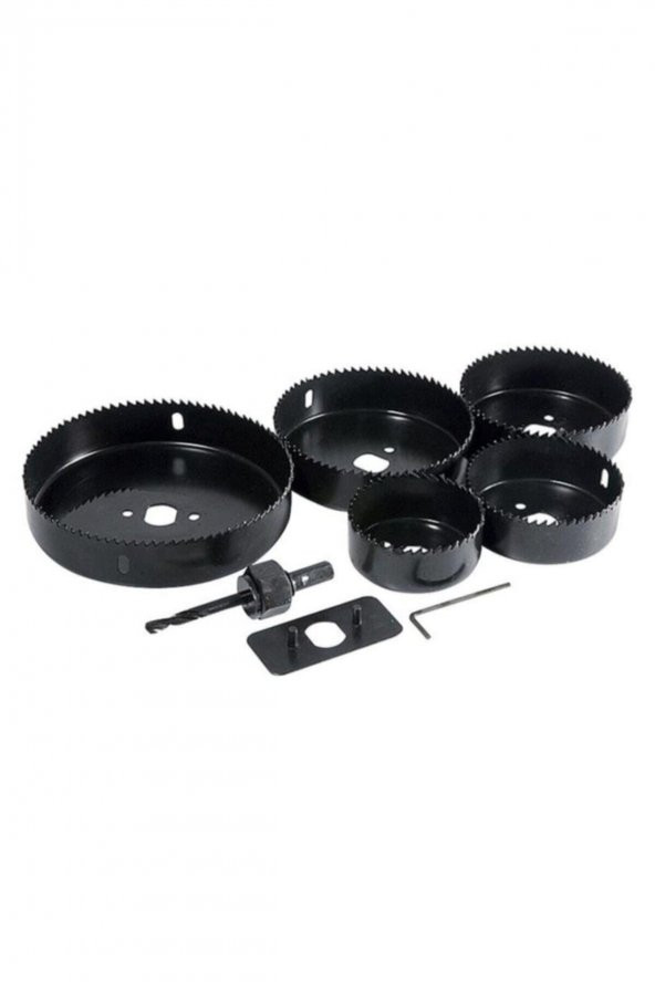 Cmc 5013 Ahşap Alçıpan Kartonpiyer Delme Panç Seti 8 Parça - 2