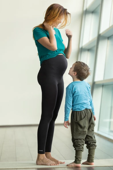 Kanz Seamless Yüksek Bel Hamile Tayt - 8