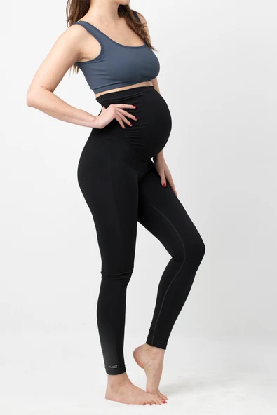 Kanz Seamless Yüksek Bel Hamile Tayt - 11