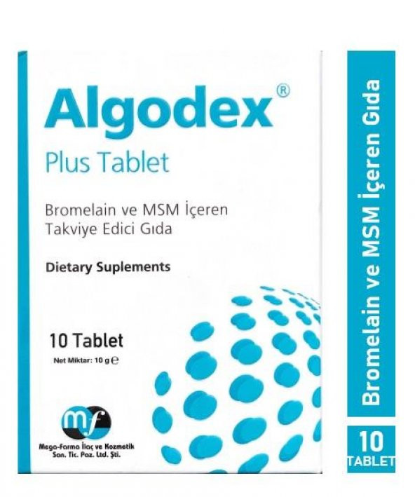 Algodex Plus Bromelain - MSM10 Tablet SKT: 06 / 2023