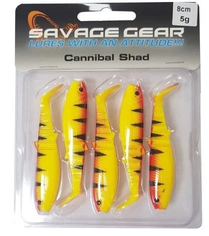 Savage gear Cannibal 8cm 5 Adet Suni Yem - 4