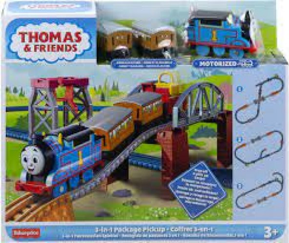 Thomas and Friends 3ü 1 arada Kargo Macerası Oyun Seti .