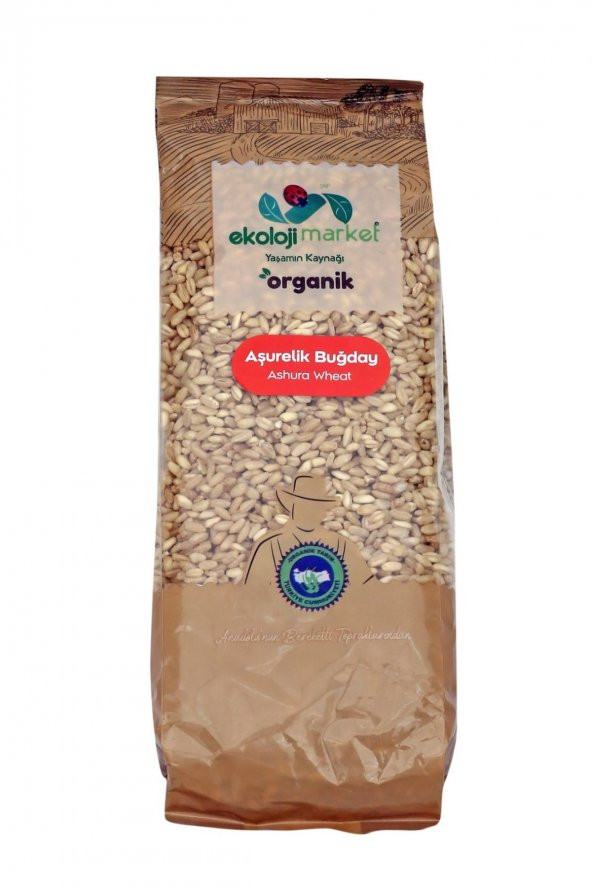 EKOLOJİ MARKET ORGANİK AŞURELİK BUĞDAY 750 Gr.