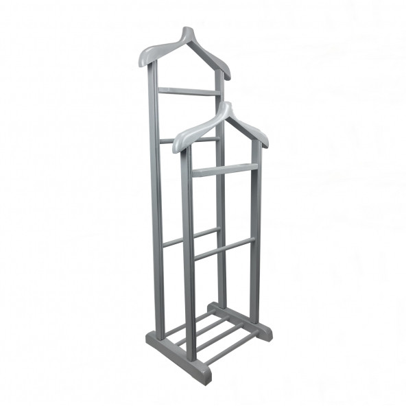 Melada Mobilya Çift Tepe Dilsiz Uşak Gri Double - 3