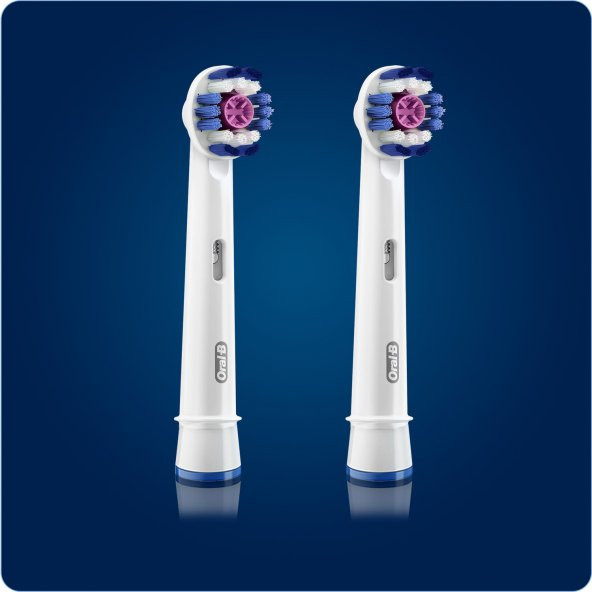Oral-B 3D White 2Li Diş Fırçası Yedek Başlığı - 3