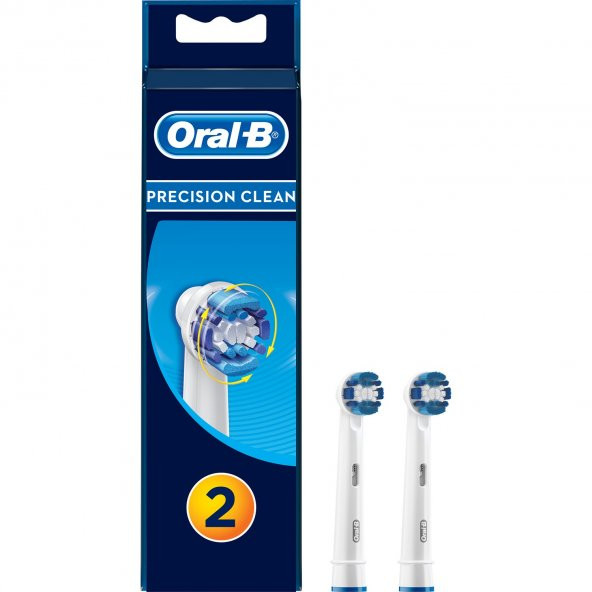 Oral-B Precision Clean 2li Diş Fırçası Yedek Başlığı