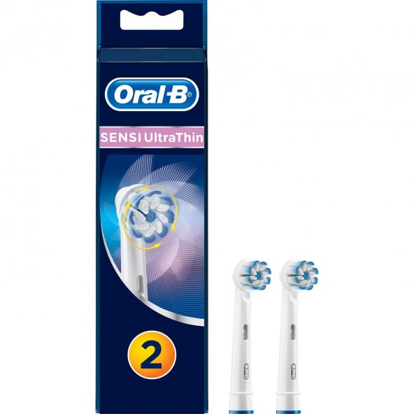 Oral-B EB60-2 Sensi Ultra Thin 2li Diş Fırçası Yedek Başlığı