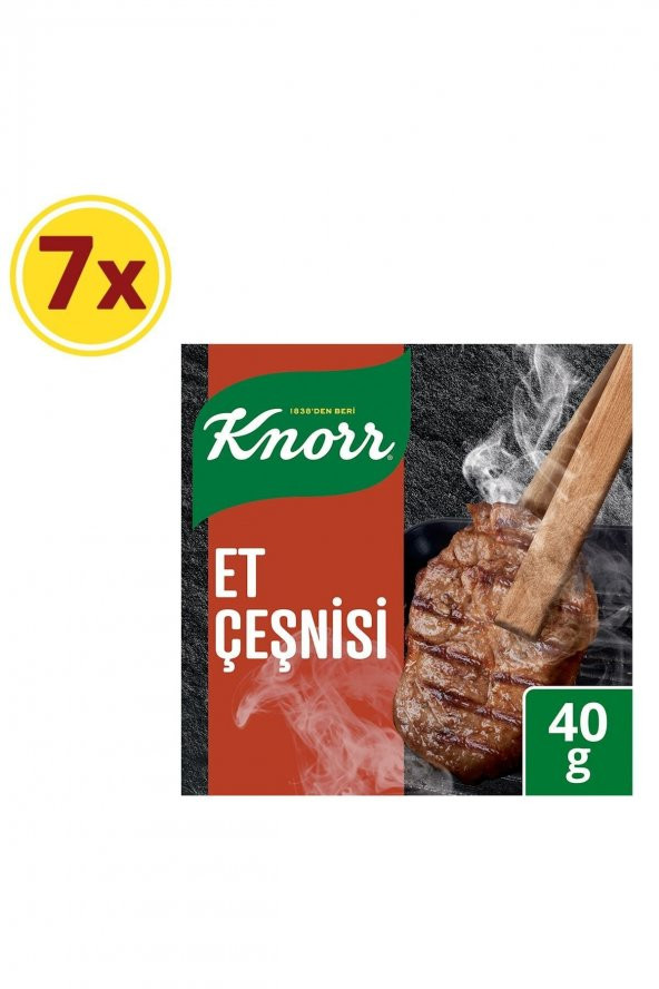 Knorr Kekikli Ve Sarımsaklı Et Çeşnisi 40 gr x 7