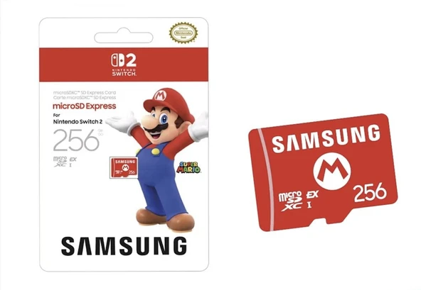 Nintendo Switch 2 Microsd Hafıza Kartı 256Gb Samsung Fiyatları