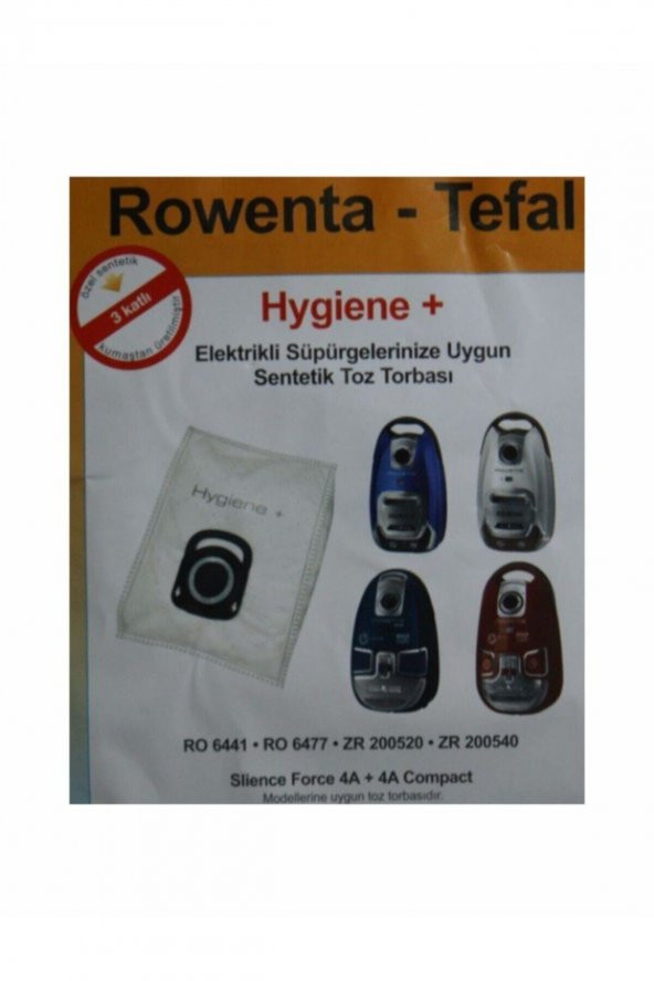 - Hygiene A Elektrikli Süpürge Toz Torbası Bez 5 Adet