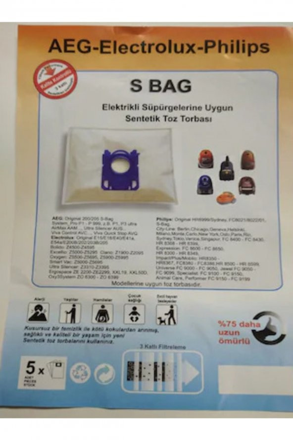 Lotus Trend Et14000 Toz Torbası Bez 20 Adet ürün görseli