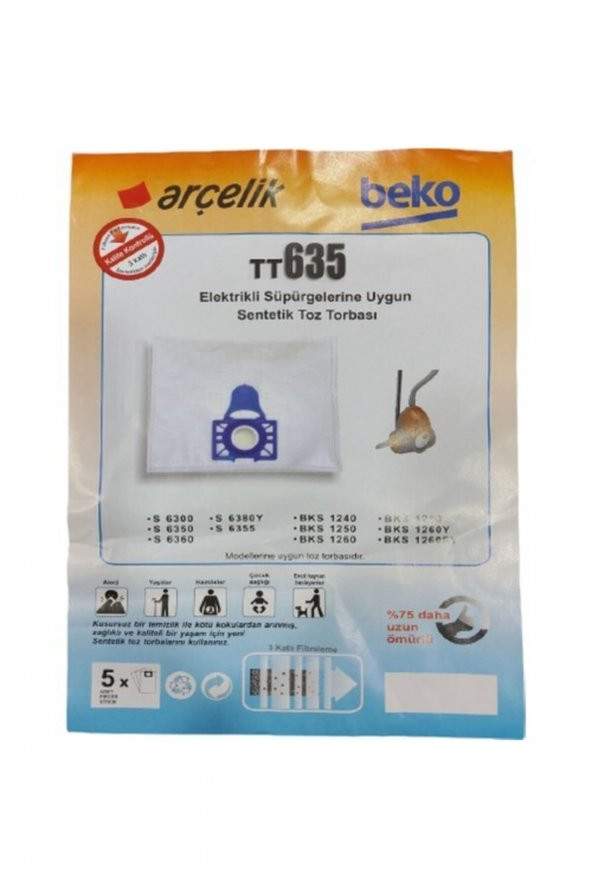 Beko Elektrikli Süpürge Torbası - 2