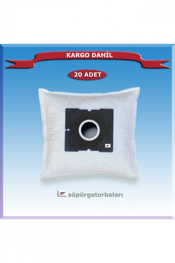 Ae 3450 - Ingenio Süpürge Torbası 20 Adet