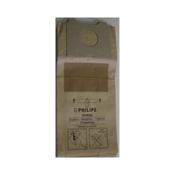 Philips Athena Hr 6815 Elektrikli Süpürge Torbası - 10 Adet