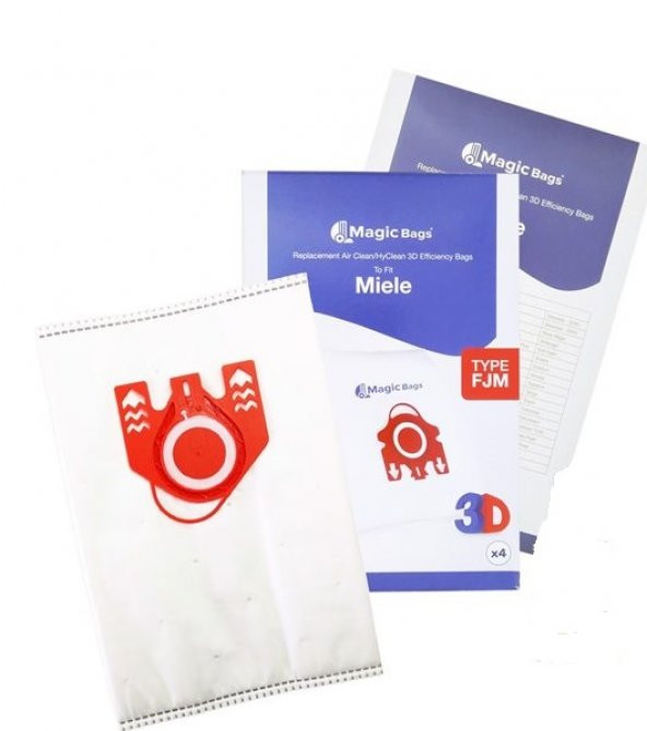 Miele Classic C1 Ecoline Toz Torbası 4 Adet