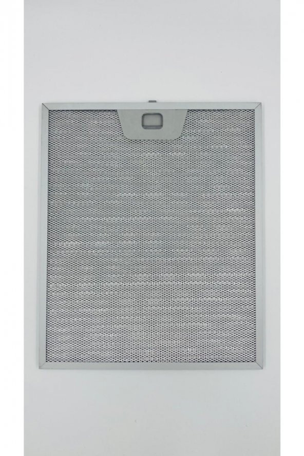 Davlumbaz Filtresi 253x300 Aspiratör Tel Filtre Ön Kısım Tek Tırnak, Arka Kısım Tırnaksız