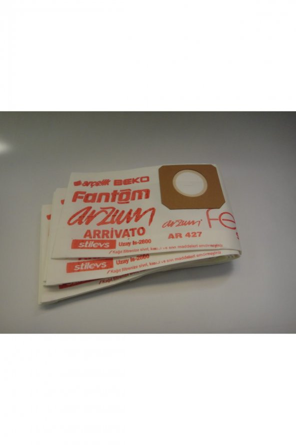 Fantom Kazanlı Toz Torbas Kağıt 10 Adet