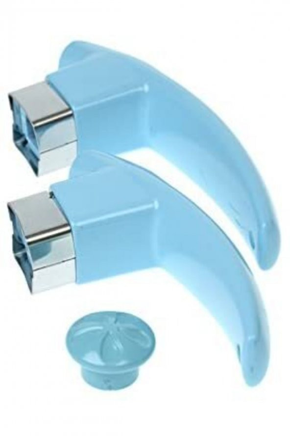 Turkuaz Mavi Çaydanlık Kulp Seti, Demlik Kulp Seti - 2