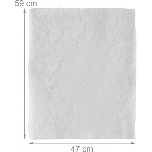 Fırın OCAK üstü Aspiratör Yağ Filtresi KEÇE Bez 5 Adet keçe kalın