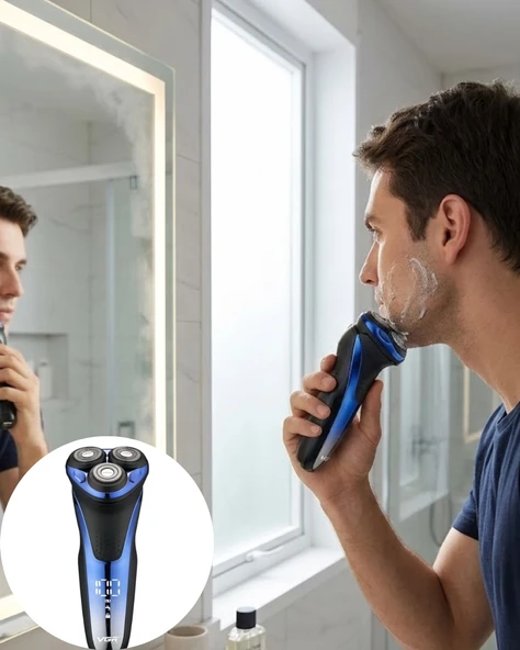 Çok Başlıklı Elektrikli Tıraş Makinesi Hassas Kesim Erkek Bakım Makinesi