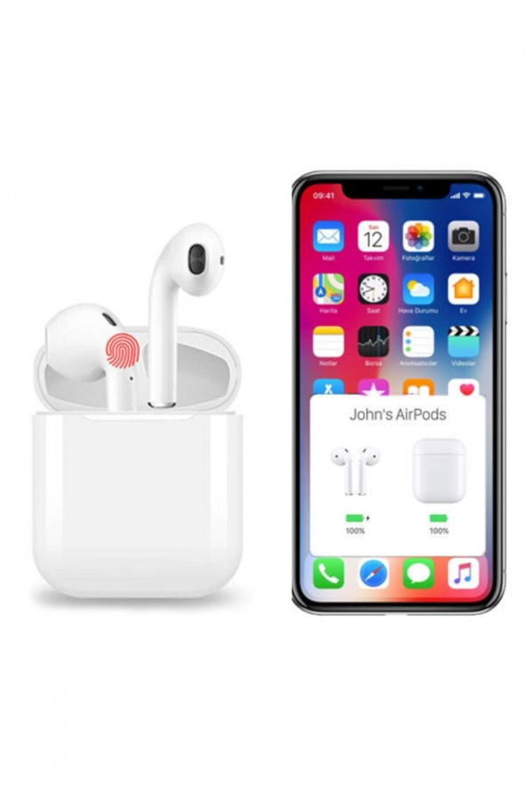 Heartz Airpods I15-touch Bluetooth Kulaklık Apple Iphone Android Uyumlu Ultra Hd Ses Kalitesi