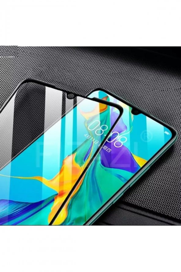 Heartz Samsung Galaxy A50 Siyah Temperli Cam Full Ekran Koruyucu - 3
